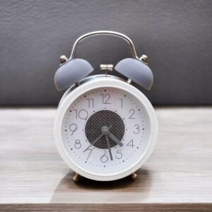 Alarm Clock White Gray Color C30
