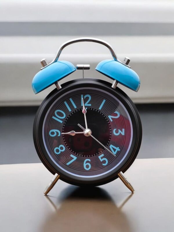 Alarm clock Black & blue B20