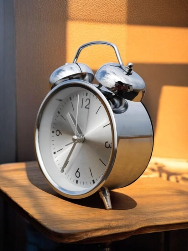 Super Premium Luxury Alarm Clock (S1-Silver Edition)