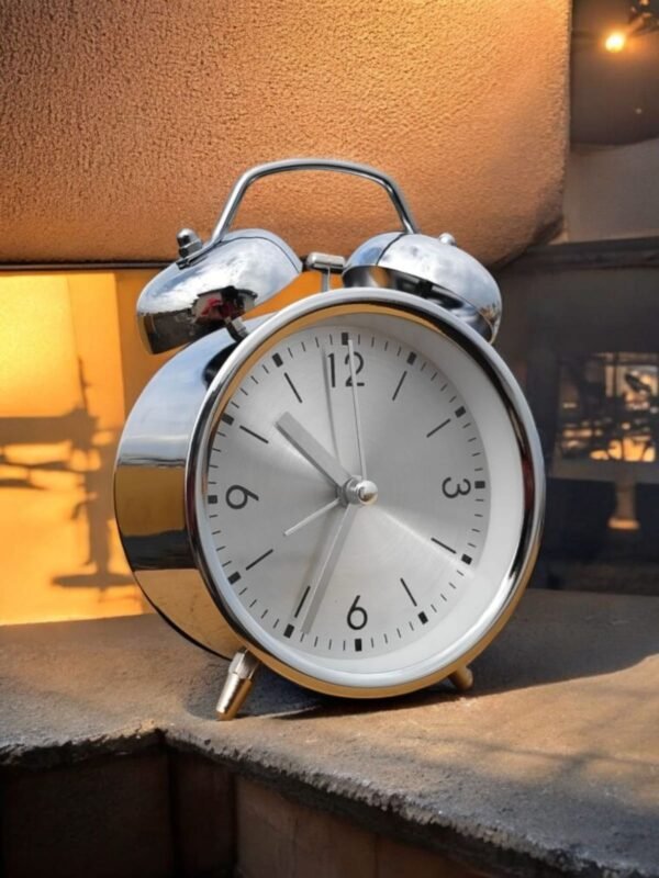 Super Premium Luxury Alarm Clock (S1-Silver Edition)