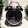 Twin bell alarm clock Black