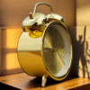 Ricardo UltraTone Premium Alarm Clock – Wake Up in Style ✨ (Golden Edition)