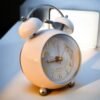 Table Alarm Clock Premium design White Color