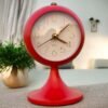 Table Alarm Clock Premium design Red Color