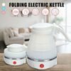 Foldable Travel Electric Kettle (Mix Color)