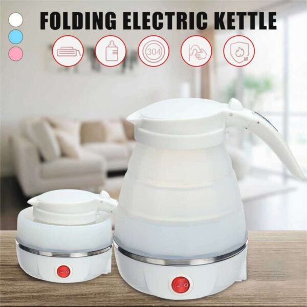 Foldable Travel Electric Kettle (Mix Color)
