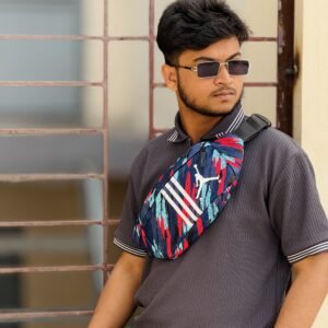 Premium Sporty Chest Bag (C-319) –  Multicolor Chest Bag