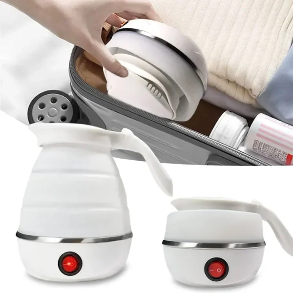 NEW Foldable Travel Electric Kettle (Mix Color) - Image 2