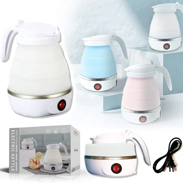 NEW Foldable Travel Electric Kettle (Mix Color)