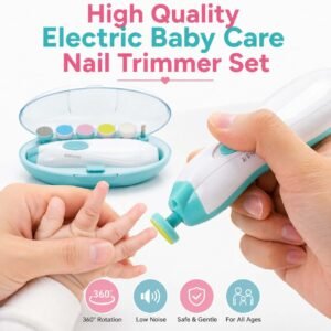 High Quality Electric Baby Care Nail Trimmer Set