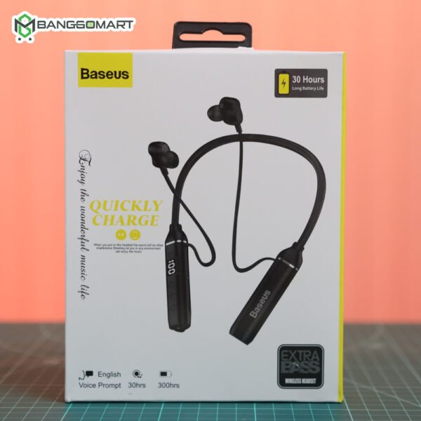 BASEUS Neckband Headphones Bluetooth 5.3 Wireless Earbuds