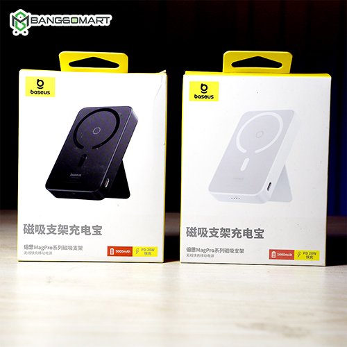 Baseus Magnetic Mini Wireless Fast Charge Power Bank 5000mAh 20W