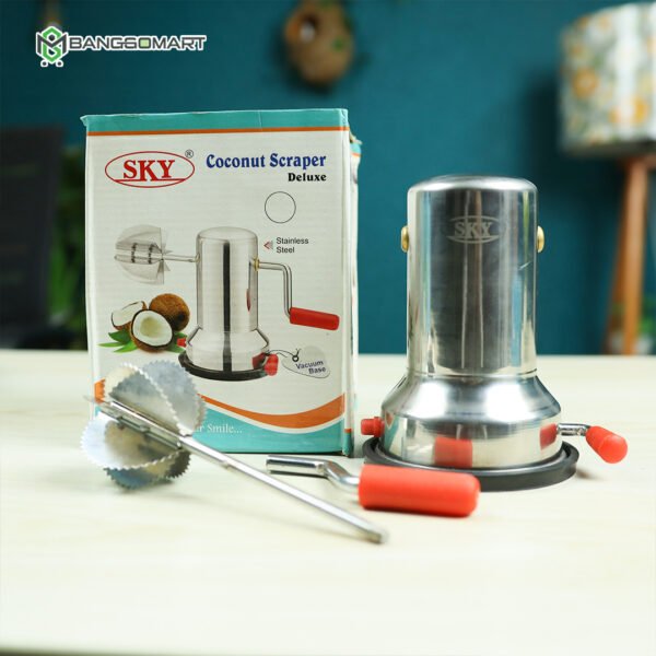 Stainless Steel Coconut Scraper